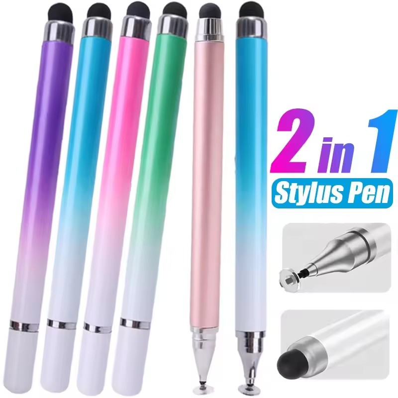 Drawing Tablet Pen Accessories - 2 in 1 Universal Stylus Pen
