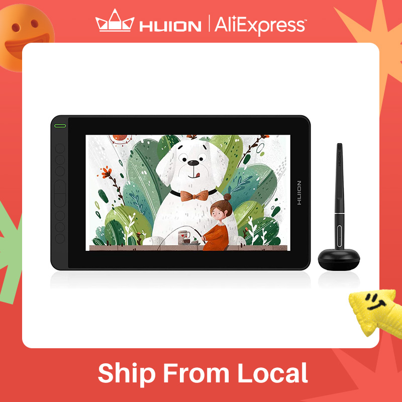 Graphic Tablet Accessories - HUION Kamvas 12 11.6 Inches Drawing