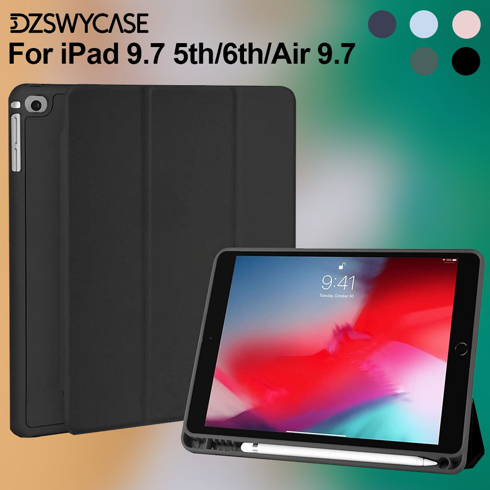 Ipad Cover Folio - Compatible With iPad 9.7 Inch 6th/5th/Air