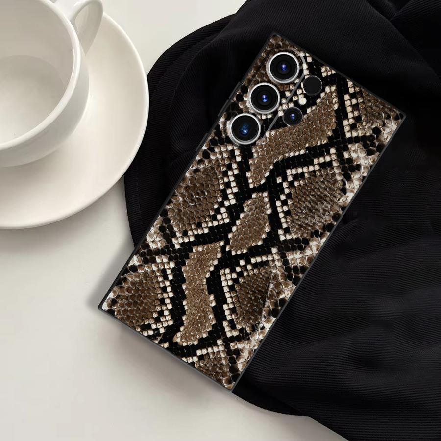 Snake Skin Pattern Funda Phone - огляд і ціна Tablet S9 Fe Accessories