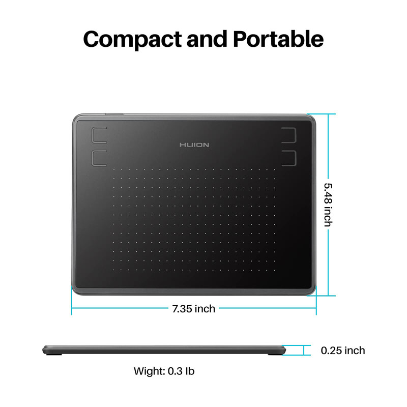 HUION H430P Digital Tablets Mi - огляд і ціна Graphic Tablet Accessories
