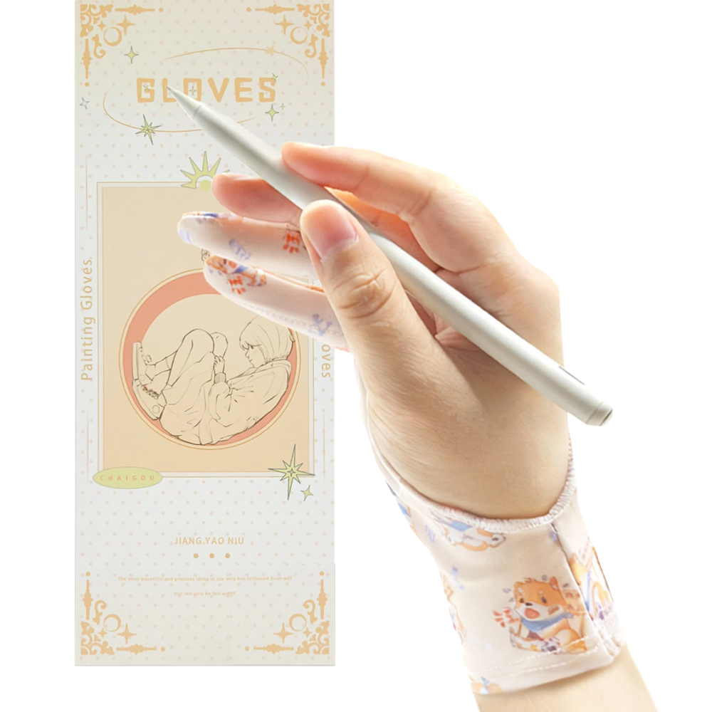 Three-layer Non-slip Glove for - огляд і ціна Drawing Glove Artist