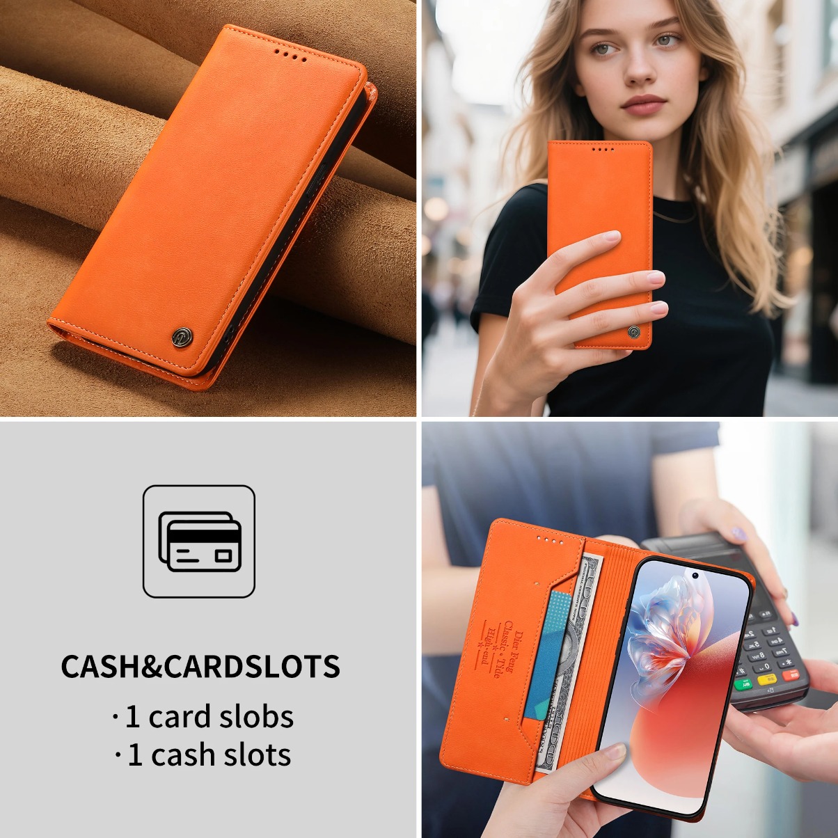 RFID Blocking Wallet Card Hold - огляд і ціна Tablet S9 Fe Accessories