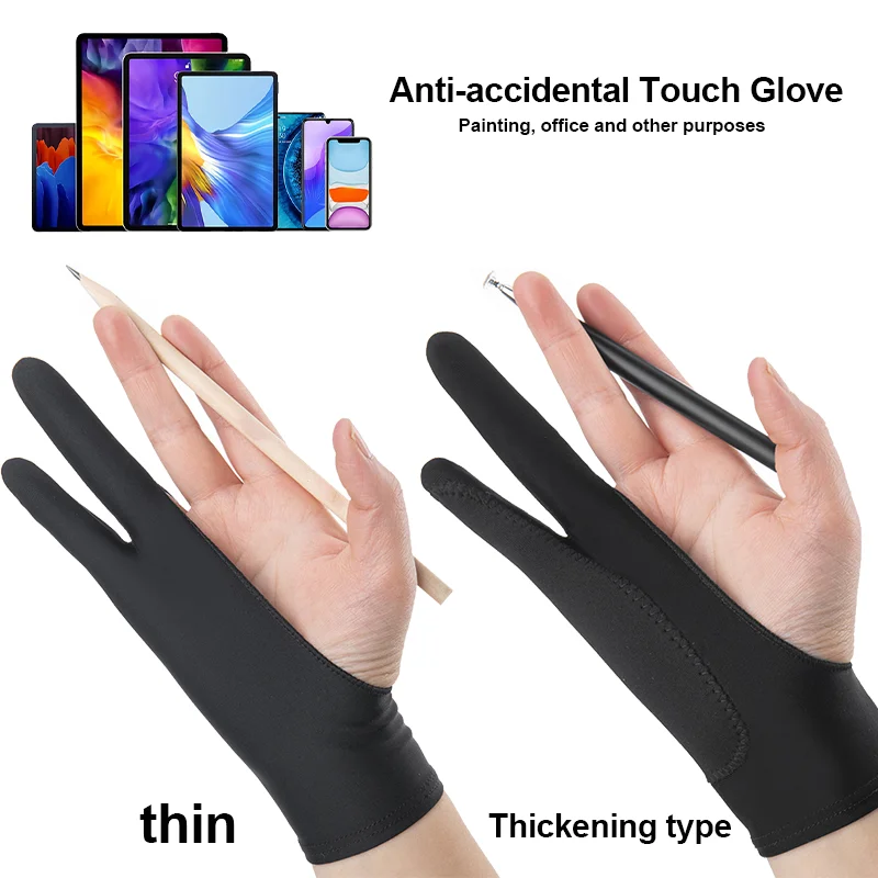 Two-Finger Drawing Gloves Anti - огляд і ціна Drawing Glove Artist