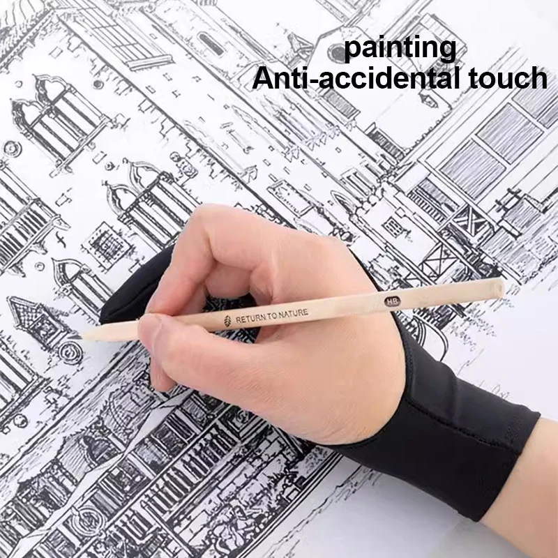 Two-Finger Drawing Gloves Anti - огляд і ціна Drawing Glove Artist