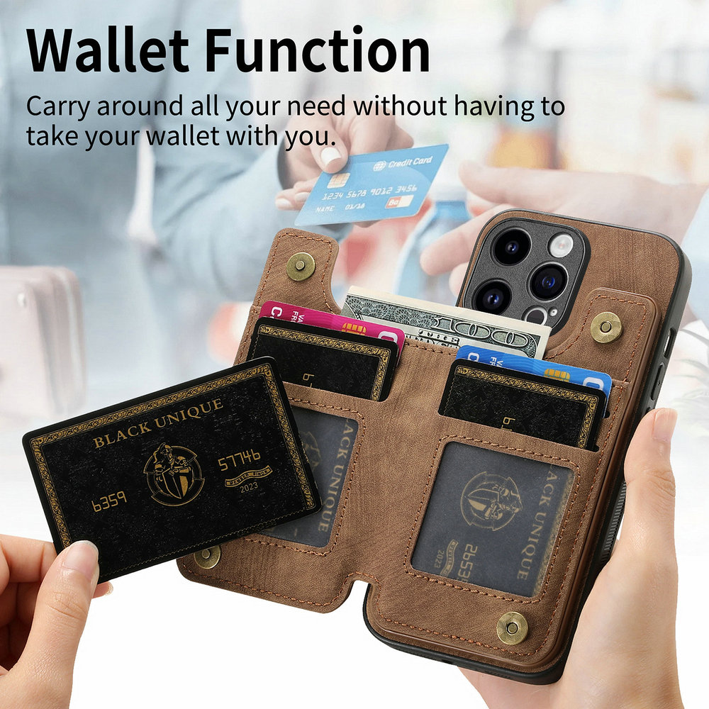 Zipper Leather Card Back Case  - огляд і ціна Oppo Tablet Accessories
