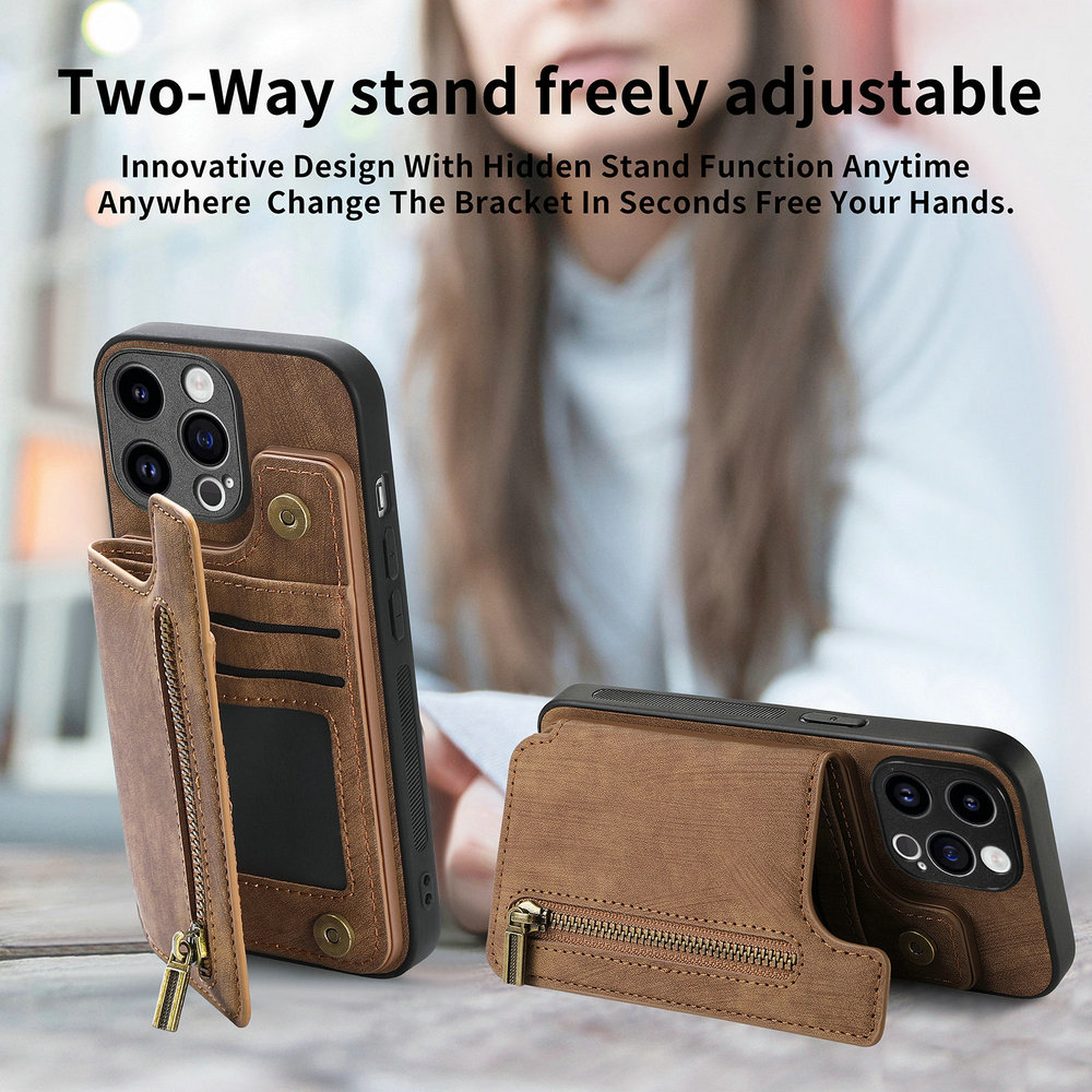Zipper Leather Card Back Case  - огляд і ціна Oppo Tablet Accessories