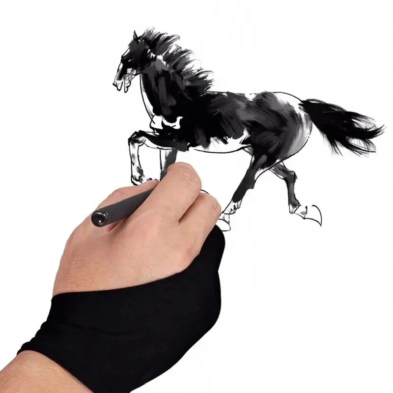 1/3pcs Stylus Black Blue Grey  - огляд і ціна Drawing Glove Artist