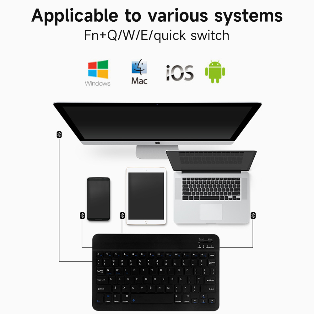 Bluetooth Keyboard for IOS And - огляд і ціна Tablet Accessories Samsung