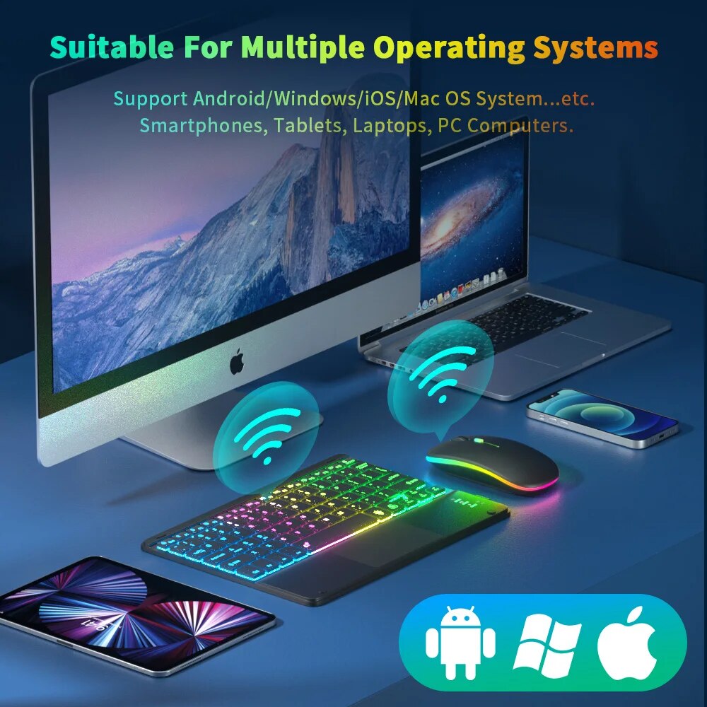 For iPad Keyboard Tablet Phone - огляд і ціна Accessories For Android Tablet