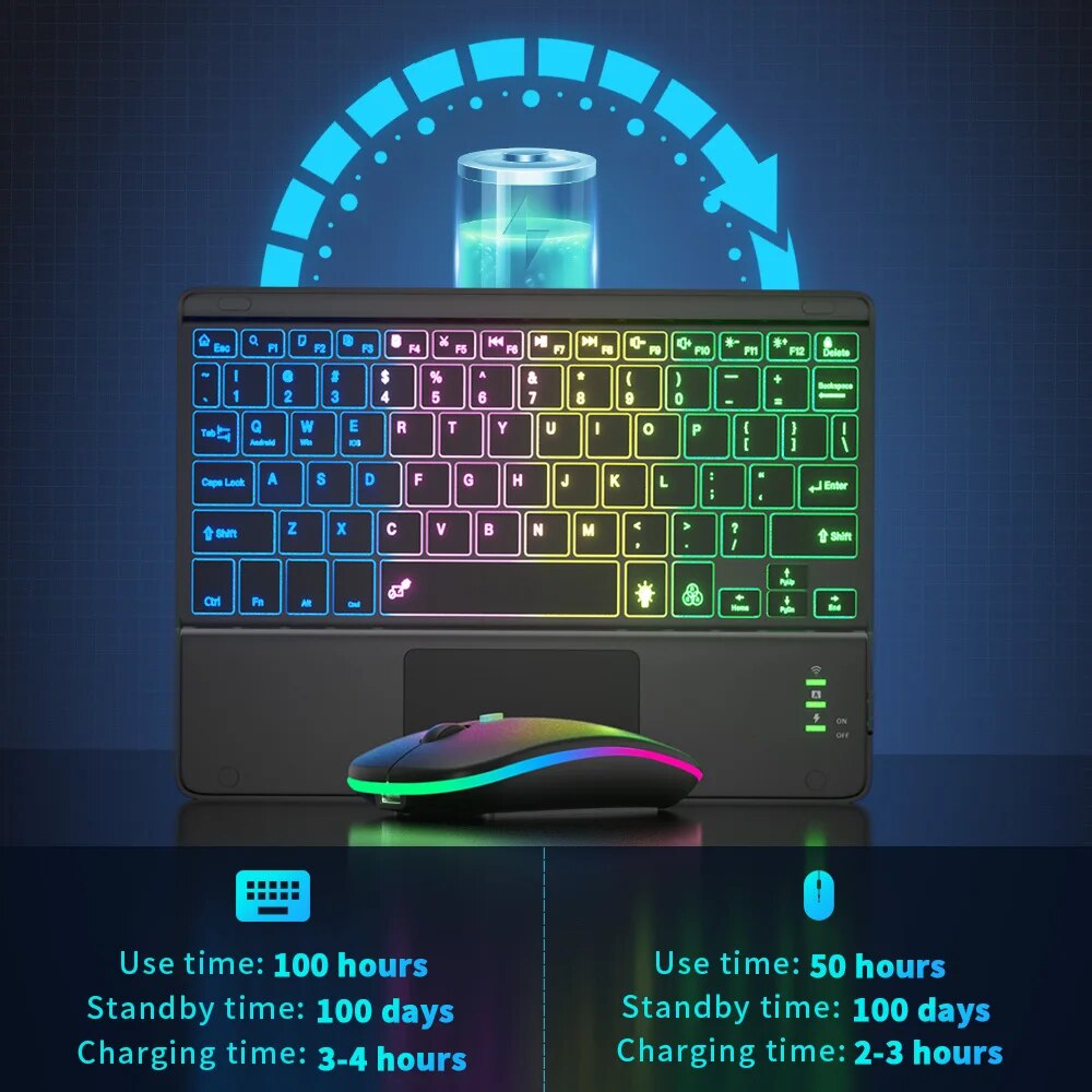 For iPad Keyboard Tablet Phone - огляд і ціна Accessories For Android Tablet