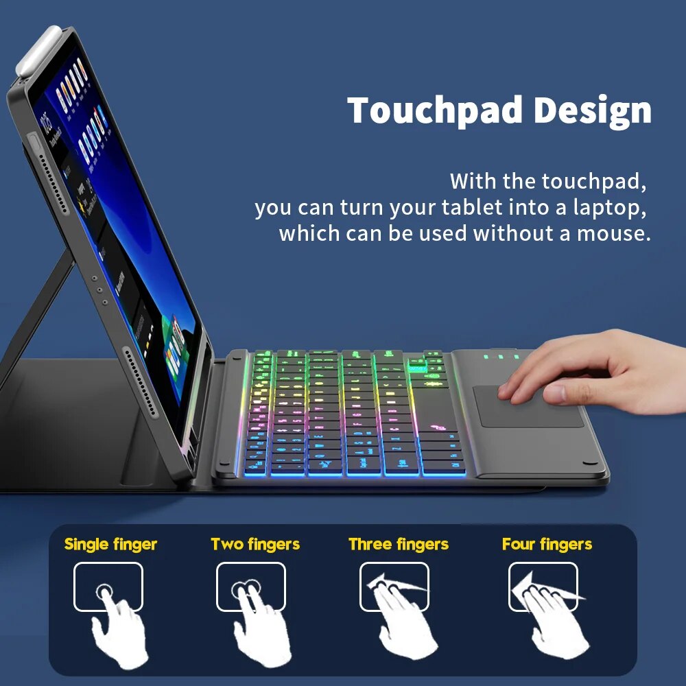 For iPad Keyboard Tablet Phone - огляд і ціна Accessories For Android Tablet