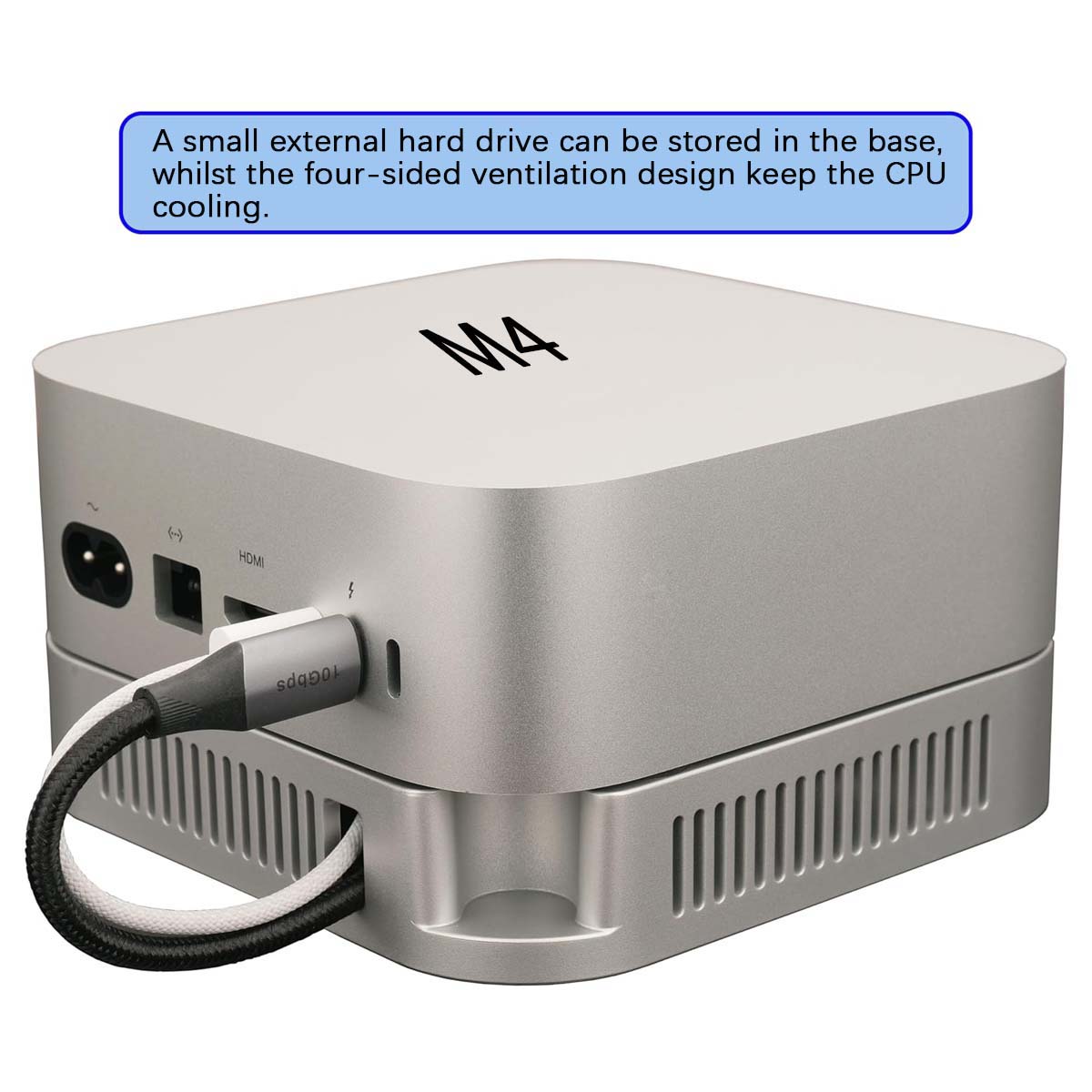 Stand for Mac Mini M4/M4 Pro,  - огляд і ціна Cooling Stand Tablet