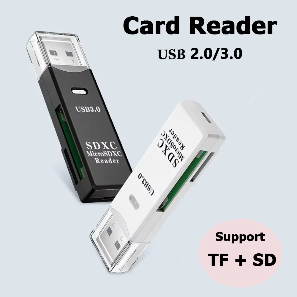 2-in-1 Card Reader USB 3.0/2.0 - огляд і ціна Tablet Accessories For Reading