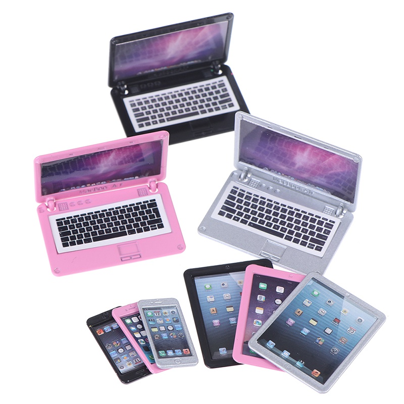 3Pcs/Set Simulation Mini Lapto - огляд і ціна Tablet Accessories Set