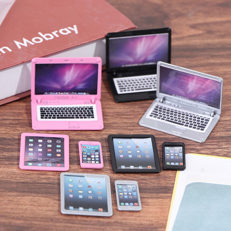 3Pcs/Set Simulation Mini Lapto - огляд і ціна Tablet Accessories Set