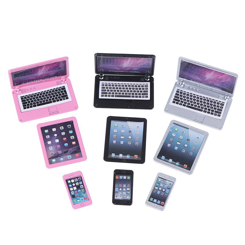 3Pcs/Set Simulation Mini Lapto - огляд і ціна Tablet Accessories Set