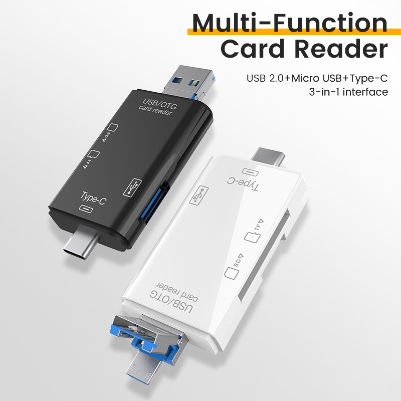 USB Type C Card Reader 6 in 1  - огляд і ціна Tablet Accessories For Reading