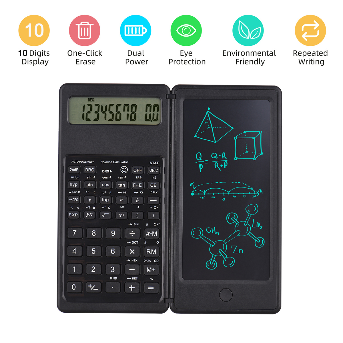 Foldable Scientific Calculator - огляд і ціна Graphic Tablet Accessories