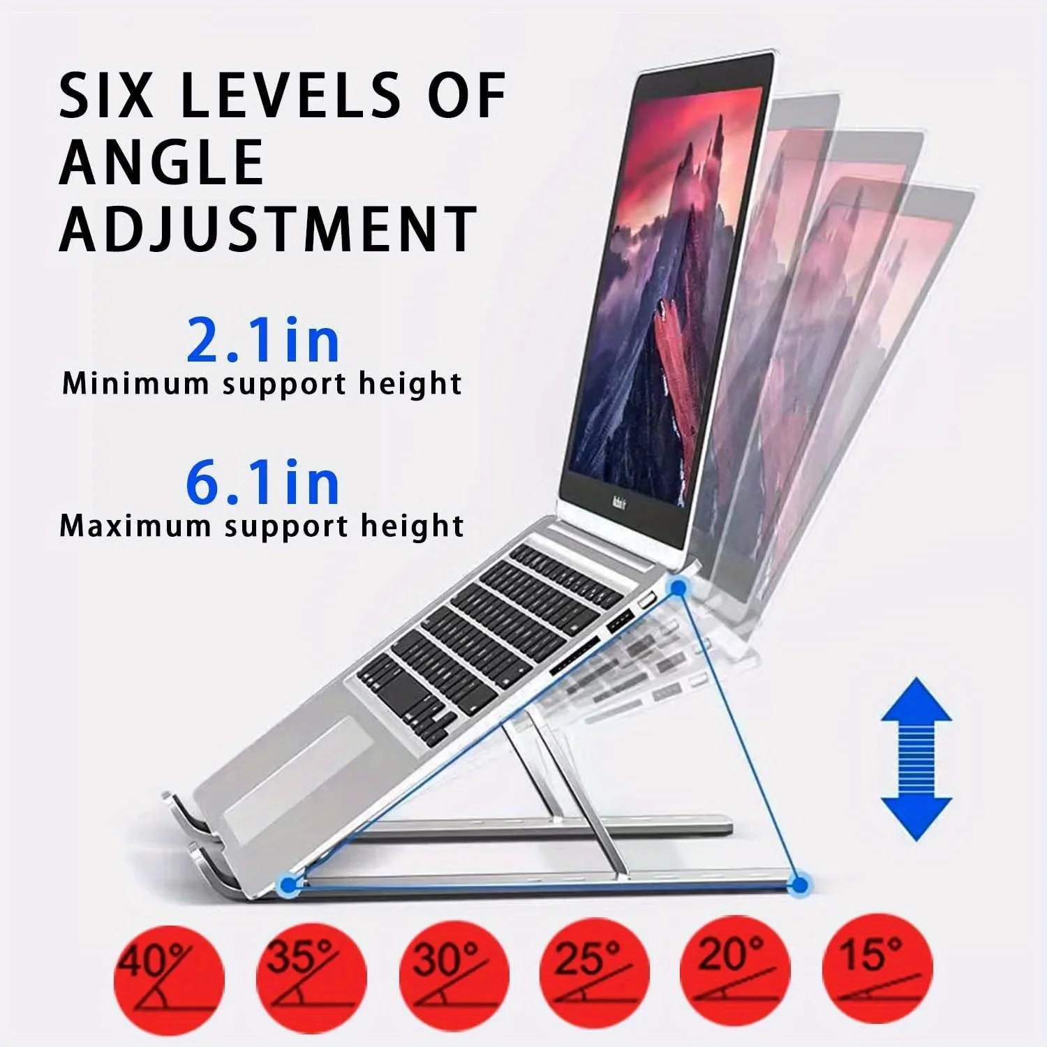 Adjustable Aluminum Laptop Sta - огляд і ціна Cooling Stand Tablet