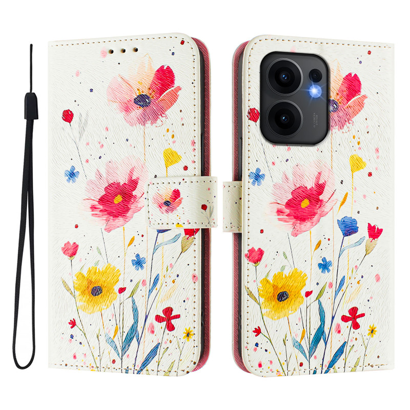 Retro Flower Design Wallet Lea - огляд і ціна Oppo Tablet Accessories