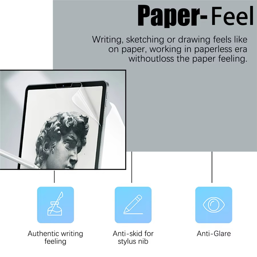 Paper Feel Like Screen Protect - огляд і ціна Tablet S9 Fe Accessories