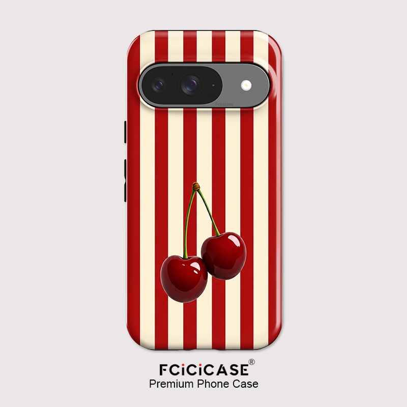 Fcicicase Cherry Stripe Patter - огляд і ціна Google Pixel 8A