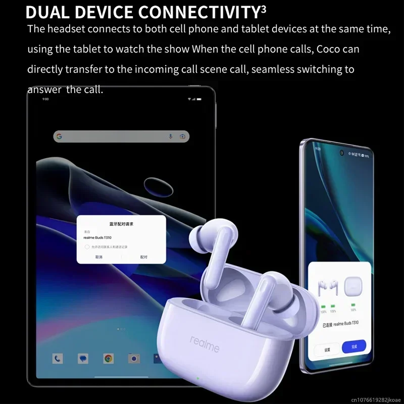 realme Buds T310 Earphones 46d - огляд і ціна Realme Tablet Accessories