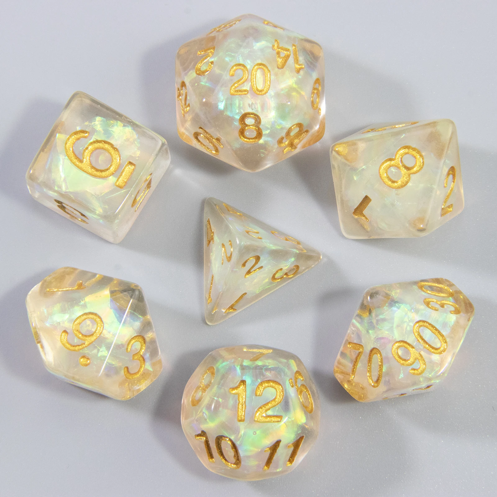 New Sequin Dice - Polyhedral D - огляд і ціна Tablet Accessories Set
