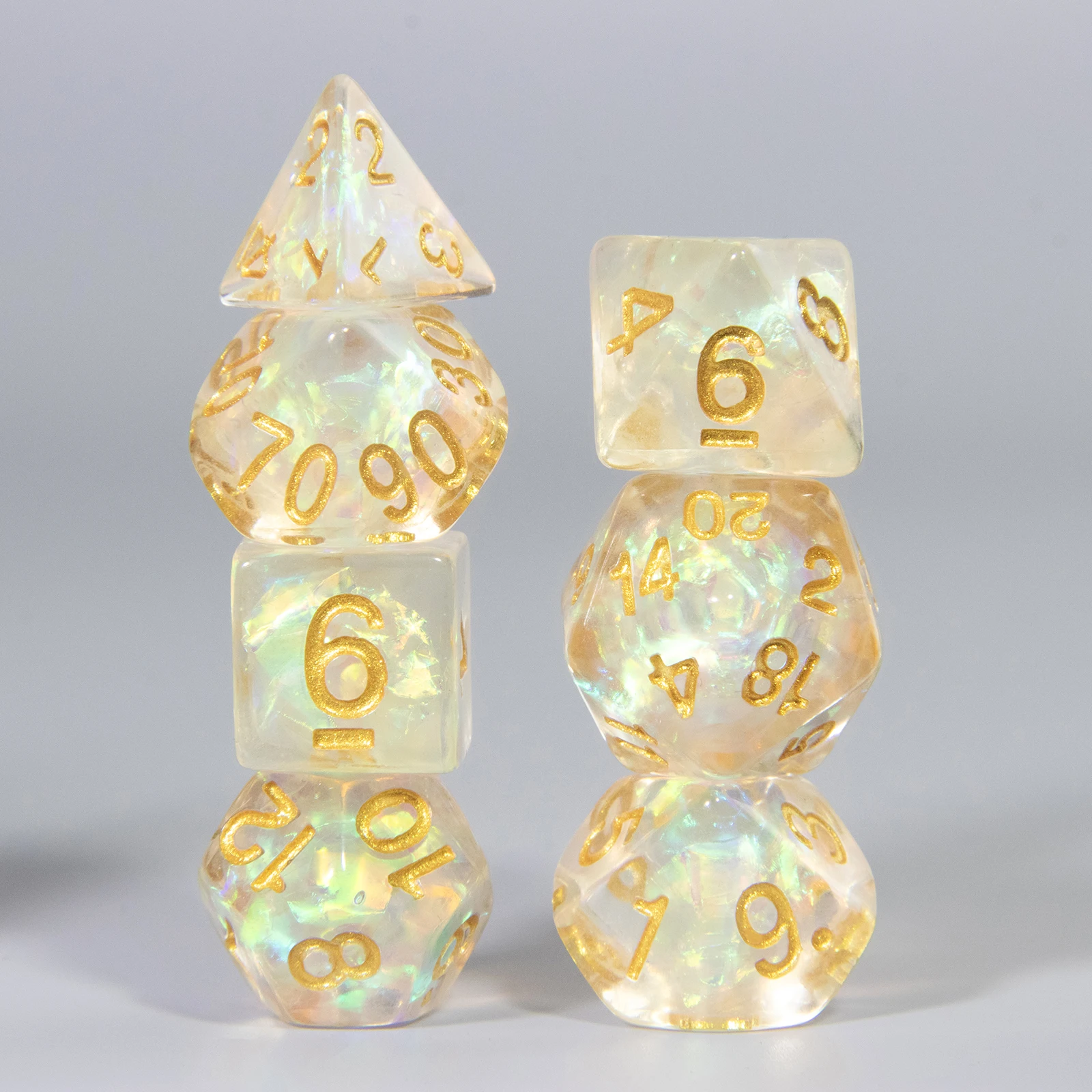 New Sequin Dice - Polyhedral D - огляд і ціна Tablet Accessories Set