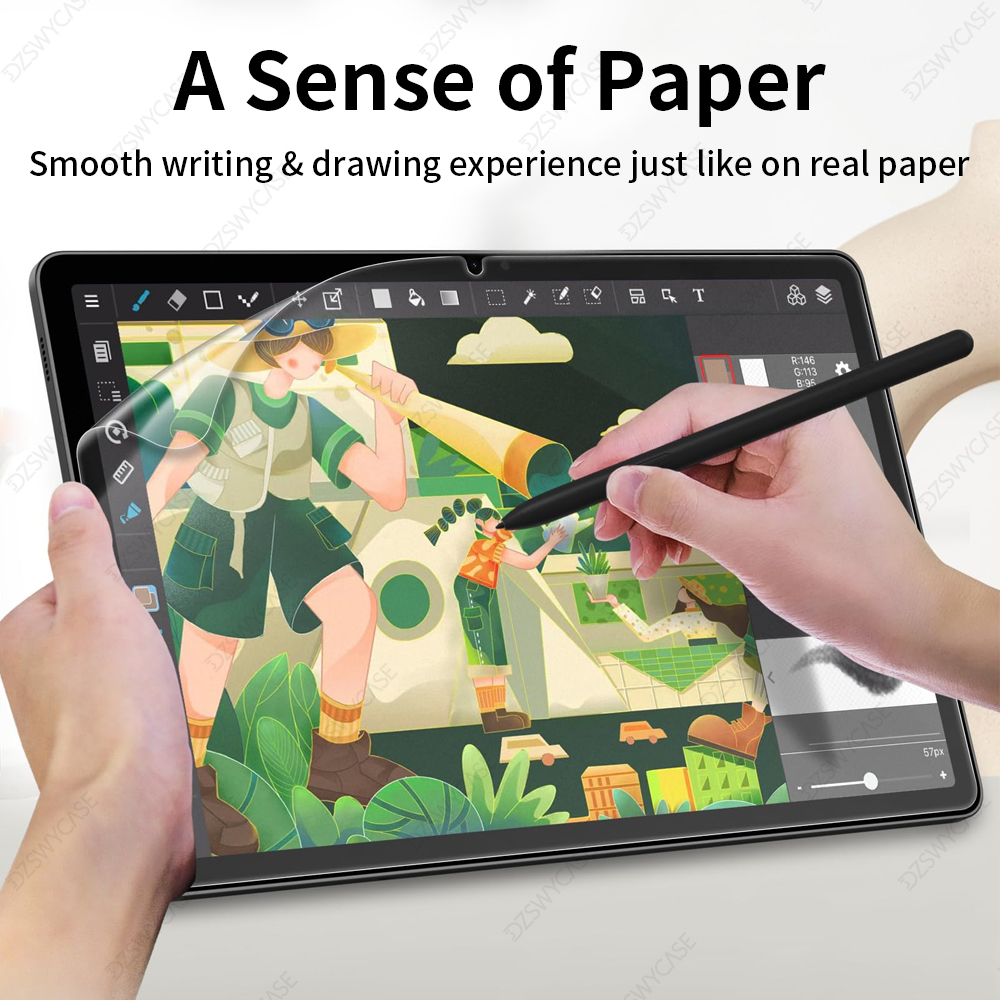 2Pcs Paper Film Like Screen Pr - огляд і ціна Tablet S9 Fe Accessories