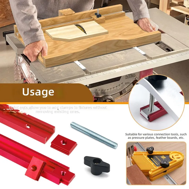 T30 T Slot Slider Set Red Blue - огляд і ціна Tablet Accessories Set