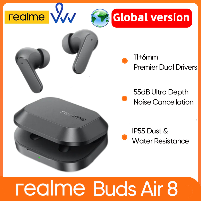 realme Buds Air 8 Global Versi - огляд і ціна Realme Tablet Accessories