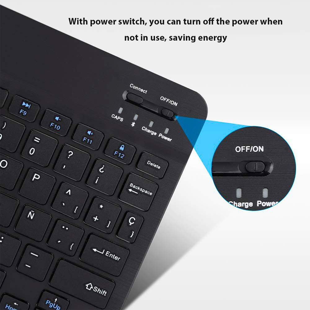 Bluetooth Wireless Keyboard Fo - огляд і ціна Accessories For Android Tablet