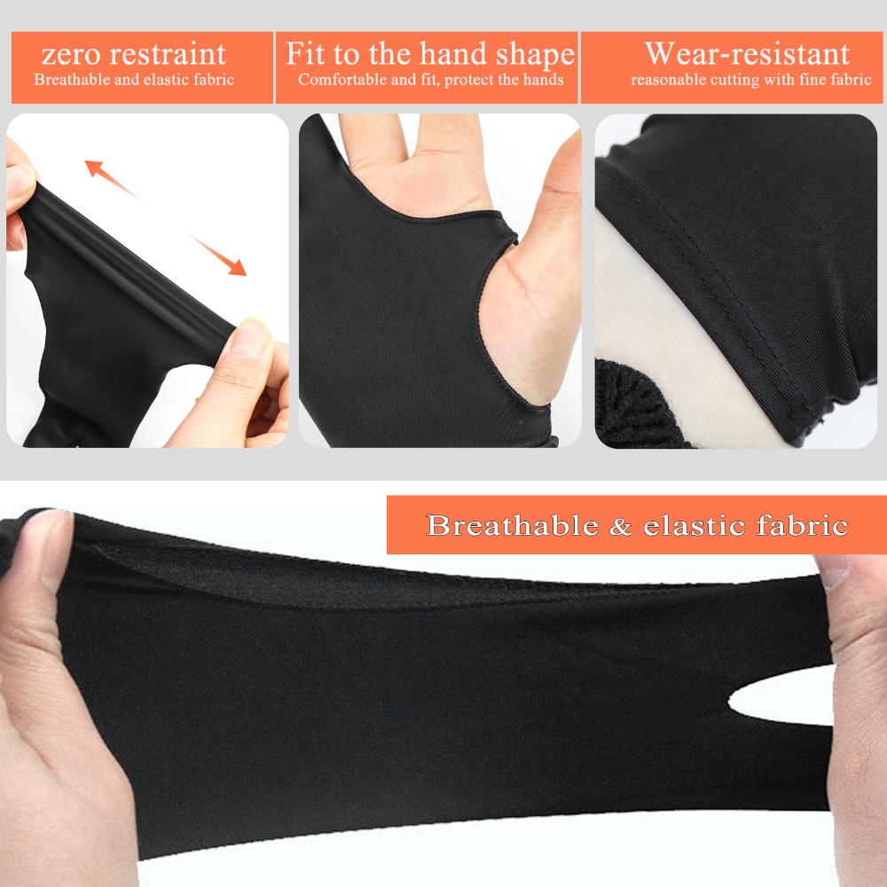 2pcs Durable Two-Finger Design - огляд і ціна Drawing Glove Artist
