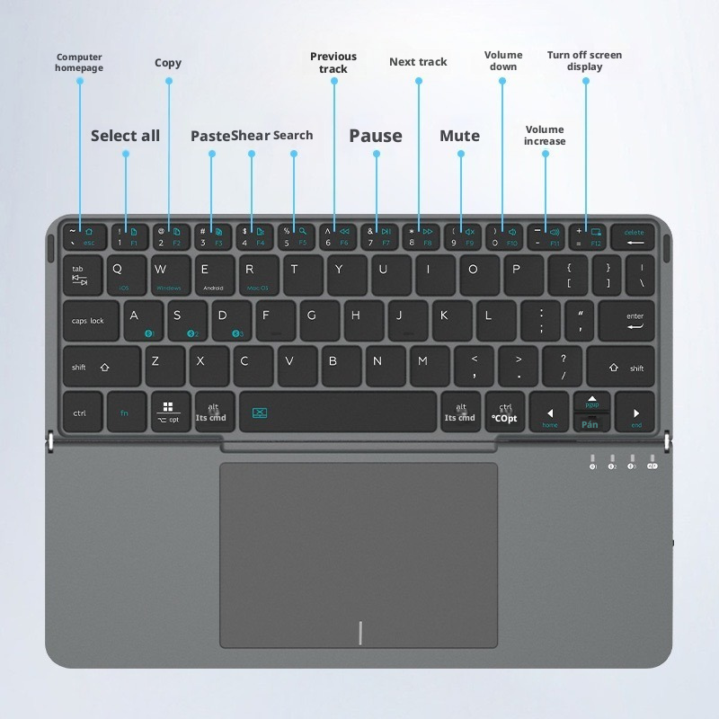 Ibox 11 Tablet Foldable Keyboa - огляд і ціна Accessories For Android Tablet